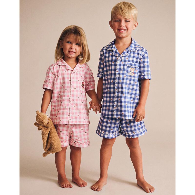 Huxbaby Huxette Check Pjs 3-5Y image number 2